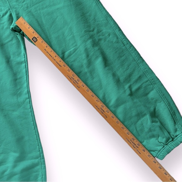 Yellow Label Co Unisex RARE Teal Green Signature Sweatpants Size 2XL - Picture 7 of 10